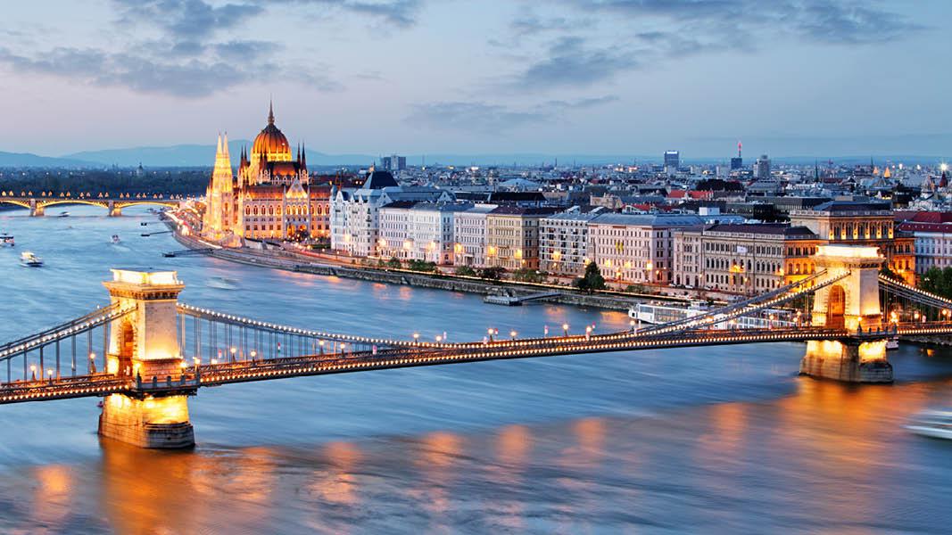 Budapest, krydstogt på Donau